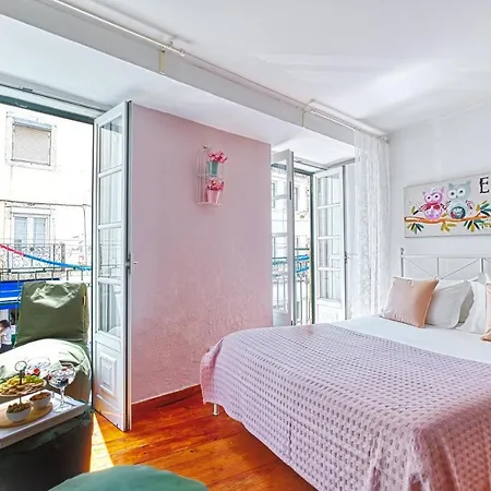Inloveapartments - Alfama Balcony Lizbona